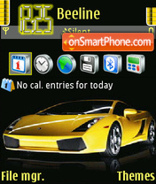 L Gallardo V3 theme screenshot