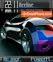 B-car theme screenshot