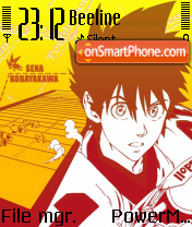 Capture d'écran Sena Eyeshield thème