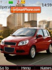 Скриншот темы Chevrolet Aveo