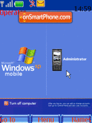 Windows XP animated tema screenshot