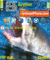 Capture d'écran Shark thème