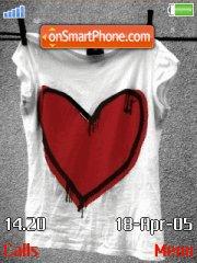 LoVe T-Shirt es el tema de pantalla