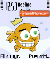 Cosmo Fish tema screenshot