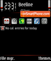 Latrommi red tema screenshot