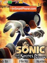 Sonic and the Secret Rings tema screenshot