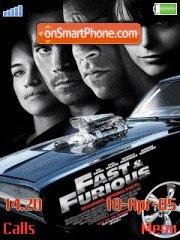 Скриншот темы Fast Furious 4