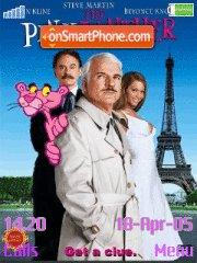 Pink panther es el tema de pantalla