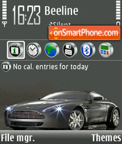 Скриншот темы Aston Martin 14
