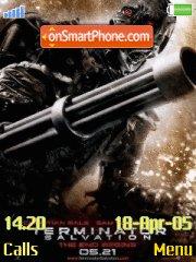 Скриншот темы Terminator salvation