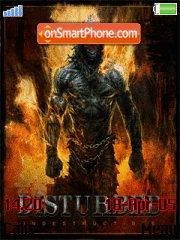 Скриншот темы Disturbed