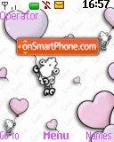 Sheep with Hearts tema screenshot