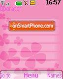 Pink Abstract tema screenshot