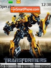 Скриншот темы Bumblebee