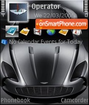 Скриншот темы Aston Martin One 77
