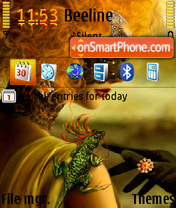 Magic Woman tema screenshot