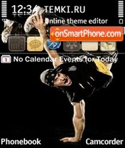 Break Dance 01 theme screenshot