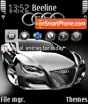 Audi theme screenshot