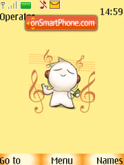 Animated Music 03 Theme-Screenshot