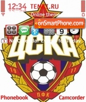 Скриншот темы FC CSKA 01