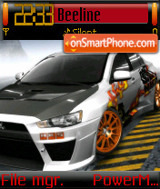 Mitsubishi 02 tema screenshot