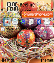 Easter tema screenshot