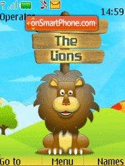 Save The Lions theme screenshot