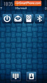 Matting Blue 5th tema screenshot