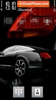 Скриншот темы Bentley GTS