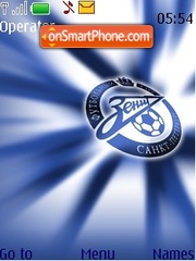 FC Zenit theme screenshot