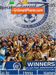 Capture d'écran FC Zenit UEFA Cup thème