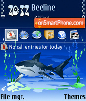 Capture d'écran Shark 06 thème