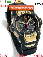 G-shock tema screenshot