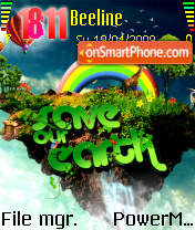 Save The Earth theme screenshot