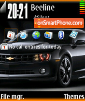 Camaro 72 tema screenshot