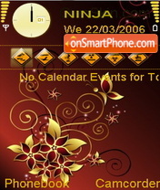 Abstract tema screenshot