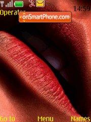 Beauty Lips tema screenshot