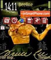 Bruce Lee tema screenshot