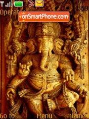 Ganesh Red tema screenshot