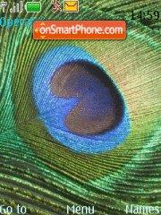 Capture d'écran Eye peacock thème