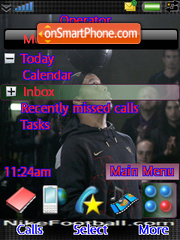 Messi theme screenshot