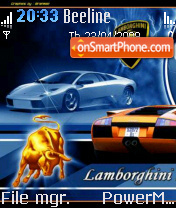 Lamborghini V2 01 es el tema de pantalla