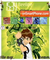 Ben 10 es el tema de pantalla