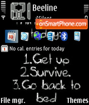 Things To Do tema screenshot