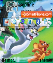 Tom and Jerry tema screenshot