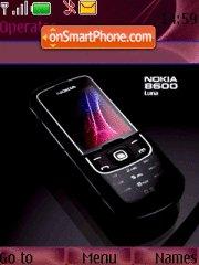 Nokia 8600 Luna es el tema de pantalla