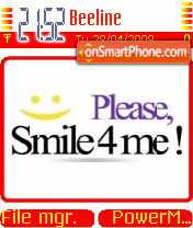 Скриншот темы Smile4Me