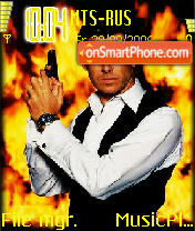 Скриншот темы James Bond Agent 007