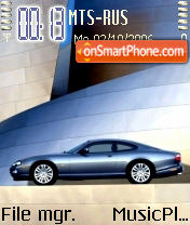 Jaguar XK tema screenshot