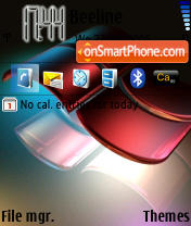 Capture d'écran Windows 10 thème
